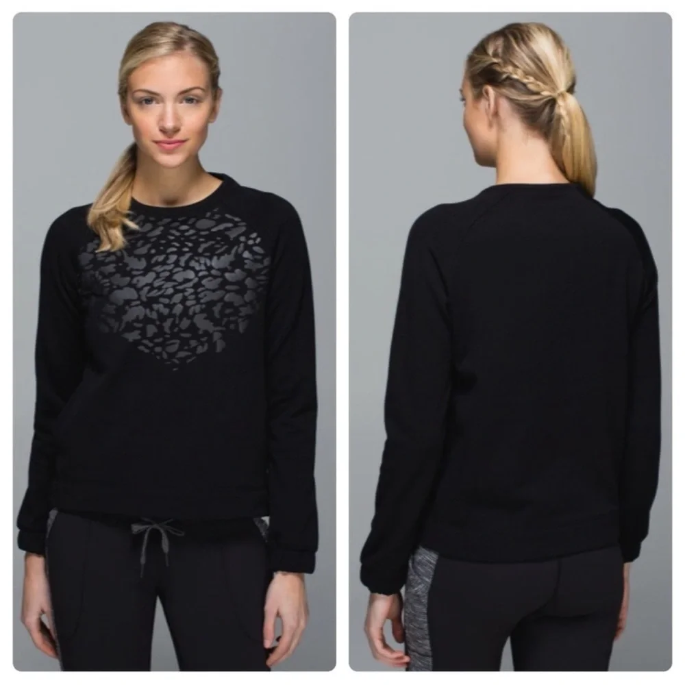 LULULEMON Snapshot Crew in Black - 6